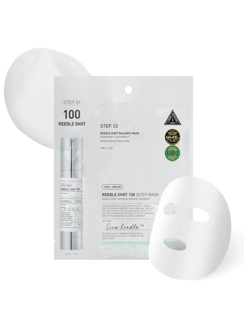 VT Cosmetics Reedle Shot 100 2-Step Mask