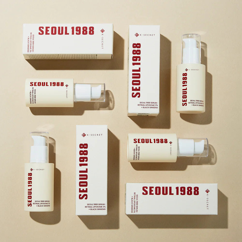 KSECRET SEOUL 1988 Serum: Retinal Liposome 2%+ Black Ginseng