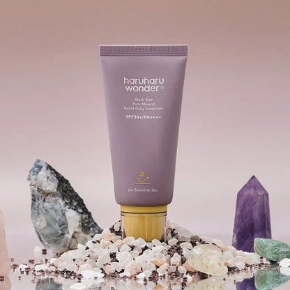 Haruharu Wonder Black Rice Pure Mineral Relief Daily Sunscreen SPF50+ PA++++