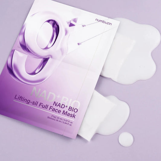Numbuzin No. 9 NAD+ BIO Lifting-sil Full Face Mask Set