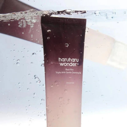 Haruharu Wonder Black Rice Triple Aha Gentle Cleaning Gel