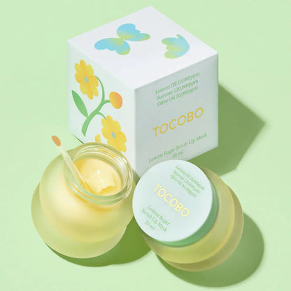 Tocobo Lemon Sugar Scrub Lip Mask