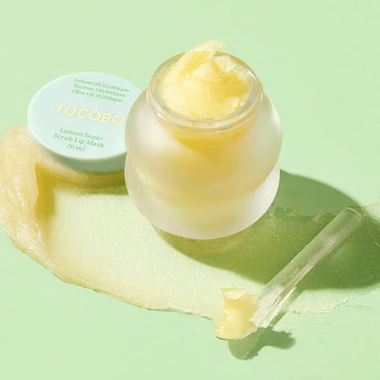 Tocobo Lemon Sugar Scrub Lip Mask