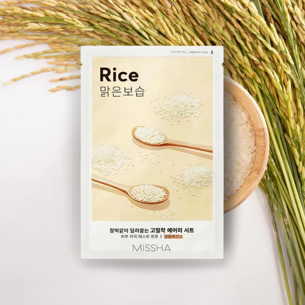 Missha Airy Fit Sheet Mask Rice