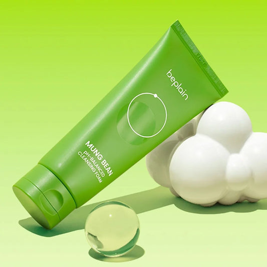Beplain Mung Bean Greenful pH balanced Cleansing Foam - 80ml
