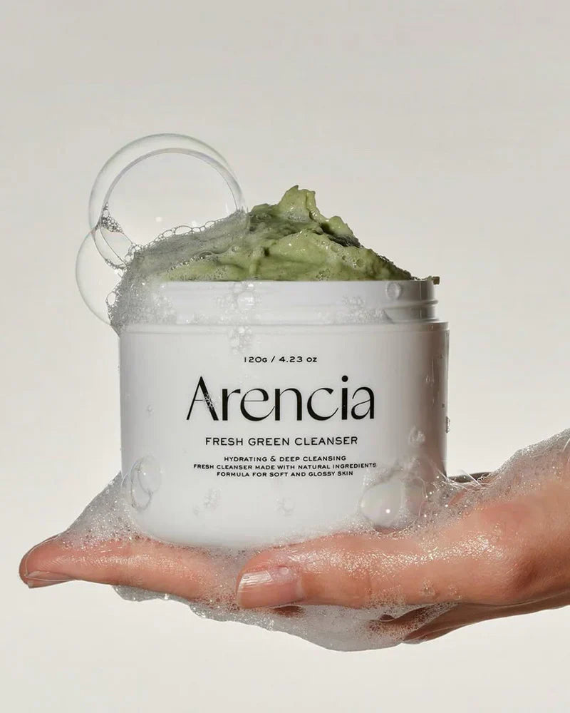 Arencia  Fresh Green Rice Mochi Cleanser