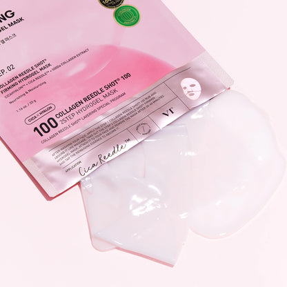 VT Cosmetics Collagen Reedle Shot 100 2Step Hydrogel Mask 