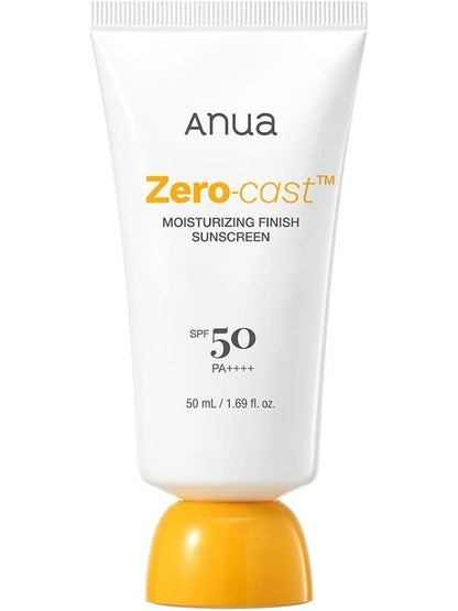 Anua Zero-Cast Moisturizing Finish Sunscreen SPF50